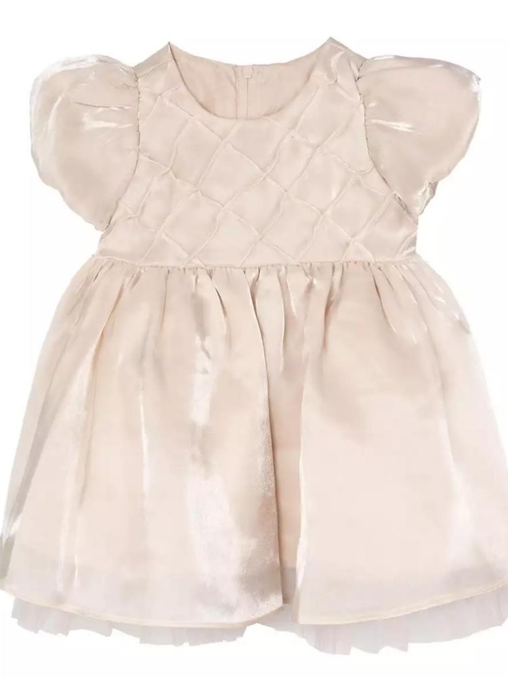 Rare Editions Cream shimmer Tulle Formal Dress size 18